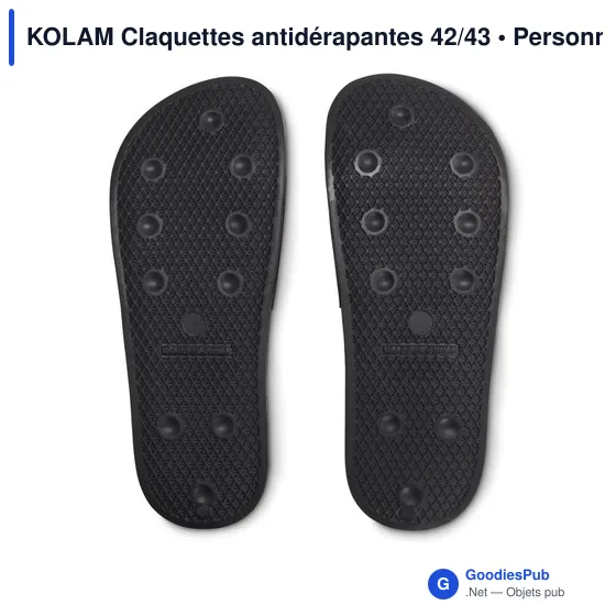 KOLAM Claquettes antidérapantes 42/43 - Image 9