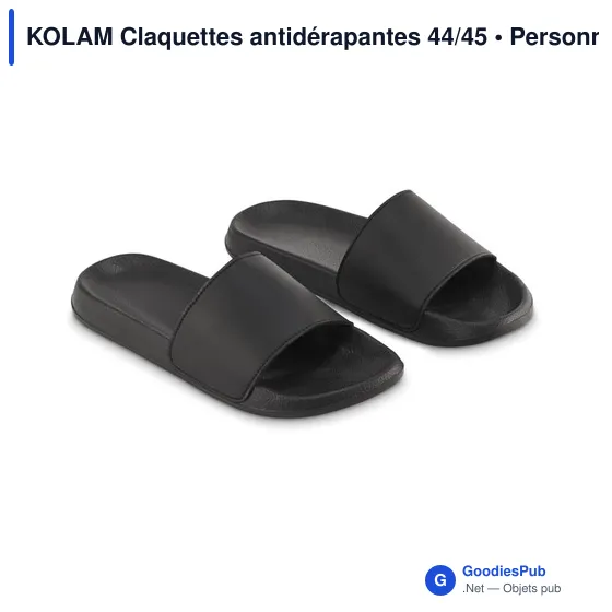 KOLAM Claquettes antidérapantes 44/45 - Image 1