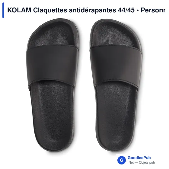 KOLAM Claquettes antidérapantes 44/45 - Image 3