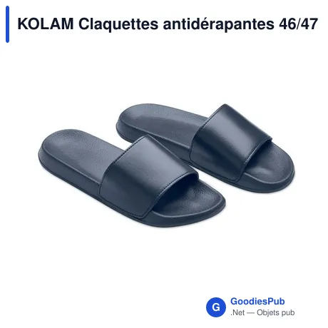KOLAM Claquettes antidérapantes 46/47