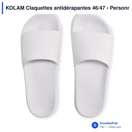 KOLAM Claquettes antidérapantes 46/47 - Image 11