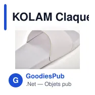 KOLAM Claquettes antidérapantes 46/47 - Miniature 12