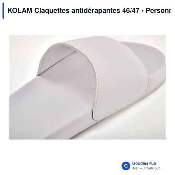 KOLAM Claquettes antidérapantes 46/47 - Image 12