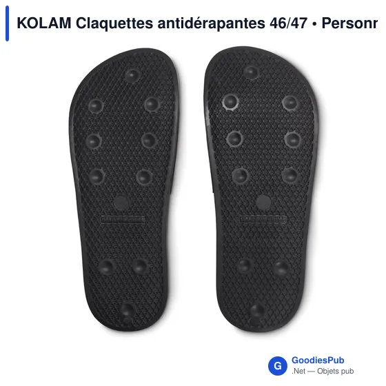 KOLAM Claquettes antidérapantes 46/47 - Image 6