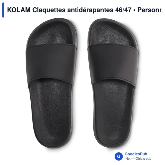 KOLAM Claquettes antidérapantes 46/47 - Image 7
