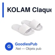 KOLAM Claquettes antidérapantes 46/47 - Miniature 9