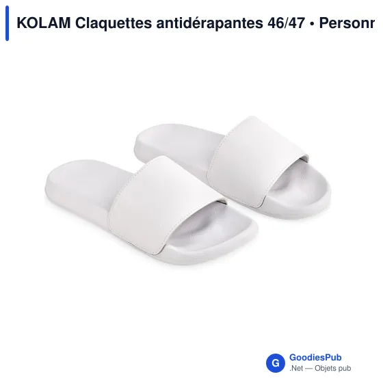 KOLAM Claquettes antidérapantes 46/47 - Image 9