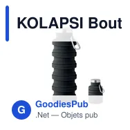 KOLAPSI Bouteille pliable 500ml - Miniature 1