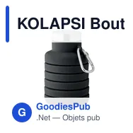 KOLAPSI Bouteille pliable 500ml - Miniature 2