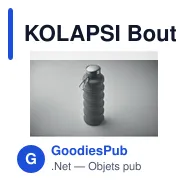 KOLAPSI Bouteille pliable 500ml - Miniature 11