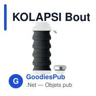 KOLAPSI Bouteille pliable 500ml - Miniature 3