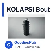 KOLAPSI Bouteille pliable 500ml - Miniature 5