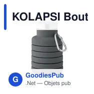KOLAPSI Bouteille pliable 500ml - Miniature 9