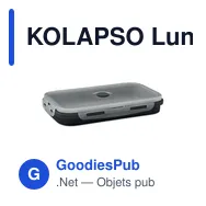 KOLAPSO Lunchbox en silicone pliable - Miniature 2
