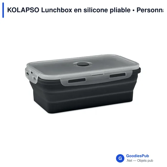 KOLAPSO Lunchbox en silicone pliable - Image 3