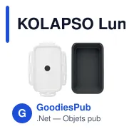 KOLAPSO Lunchbox en silicone pliable - Miniature 5