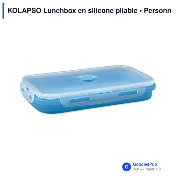 KOLAPSO Lunchbox en silicone pliable - Image 7