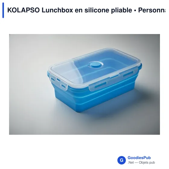 KOLAPSO Lunchbox en silicone pliable - Image 9