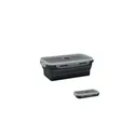 Variante noir - KOLAPSO Lunchbox en silicone pliable