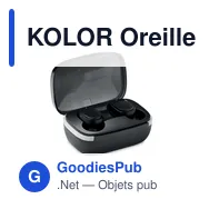 KOLOR Oreillettes TWS avec étui - Miniature 1
