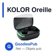 KOLOR Oreillettes TWS avec étui - Miniature 3