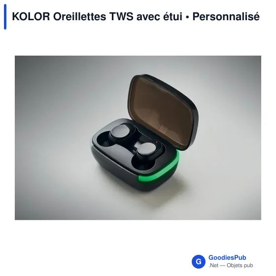 KOLOR Oreillettes TWS avec étui - Image 5