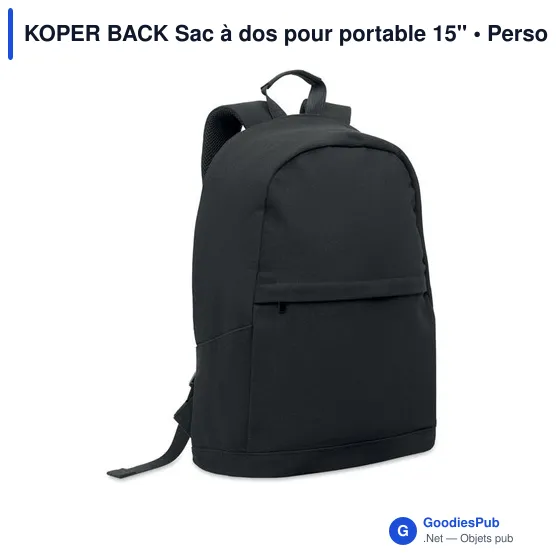 KOPER BACK Sac à dos pour portable 15" - Image 1