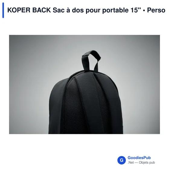 KOPER BACK Sac à dos pour portable 15" - Image 2