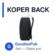KOPER BACK Sac à dos pour portable 15" - Miniature 11