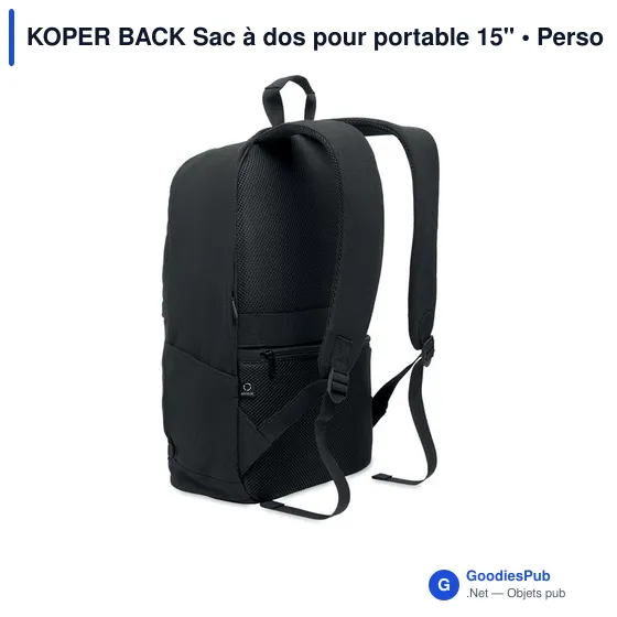 KOPER BACK Sac à dos pour portable 15" - Image 4