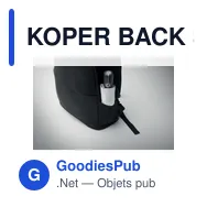 KOPER BACK Sac à dos pour portable 15" - Miniature 6