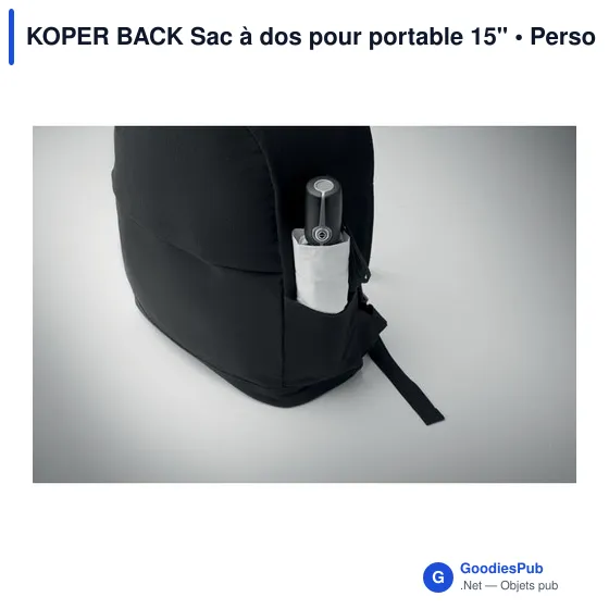 KOPER BACK Sac à dos pour portable 15" - Image 6