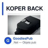 KOPER BACK Sac à dos pour portable 15" - Miniature 8
