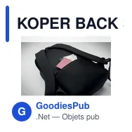 KOPER BACK Sac à dos pour portable 15" - Miniature 9