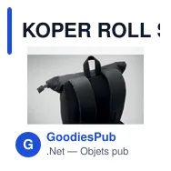 KOPER ROLL Sac à dos pour ordinateur 15' - Miniature 11
