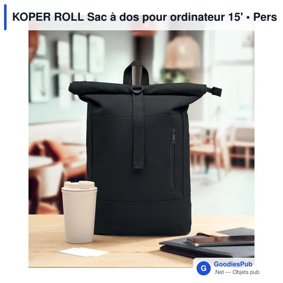 KOPER ROLL Sac à dos pour ordinateur 15' - Image 4