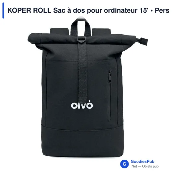 KOPER ROLL Sac à dos pour ordinateur 15' - Image 6