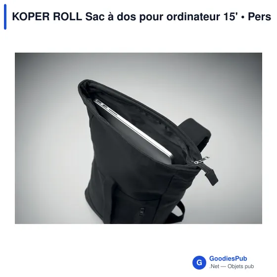 KOPER ROLL Sac à dos pour ordinateur 15' - Image 7