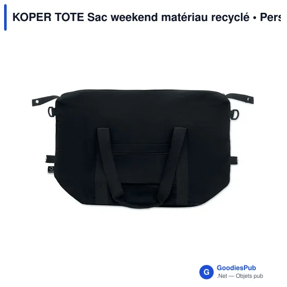 KOPER TOTE Sac weekend matériau recyclé - Image 11
