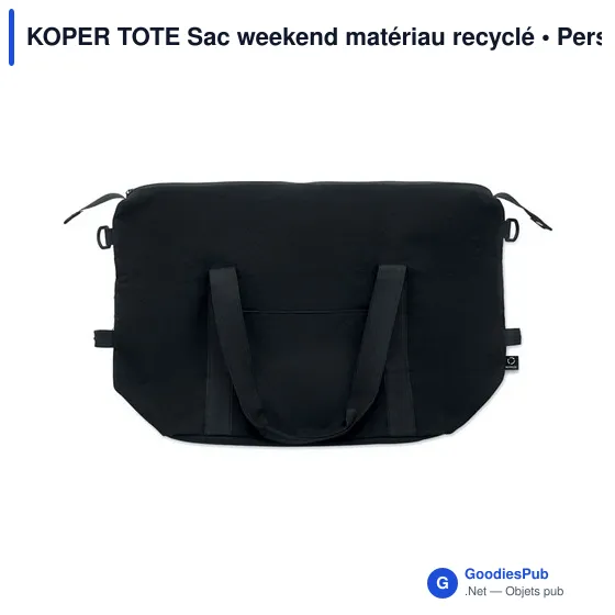 KOPER TOTE Sac weekend matériau recyclé - Image 12