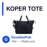 KOPER TOTE Sac weekend matériau recyclé - Miniature 5