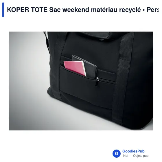 KOPER TOTE Sac weekend matériau recyclé - Image 8