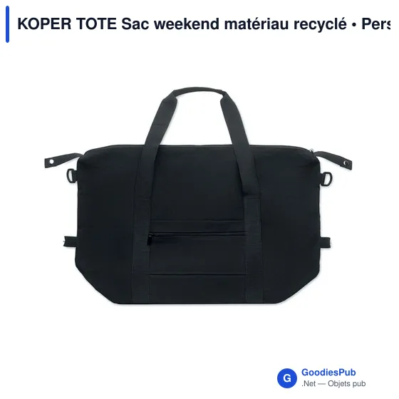 KOPER TOTE Sac weekend matériau recyclé - Image 10