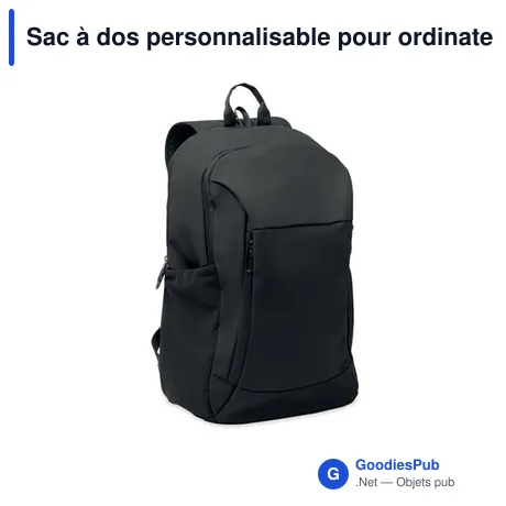 Sac à dos personnalisable pour ordinateur 15" avec logo - KOROVIN