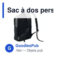 Sac à dos personnalisable pour ordinateur 15" avec logo - KOROVIN - Miniature 11