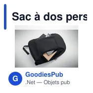 Sac à dos personnalisable pour ordinateur 15" avec logo - KOROVIN - Miniature 9