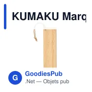 KUMAKU Marque-page en bambou - Miniature 2