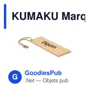 KUMAKU Marque-page en bambou - Miniature 3
