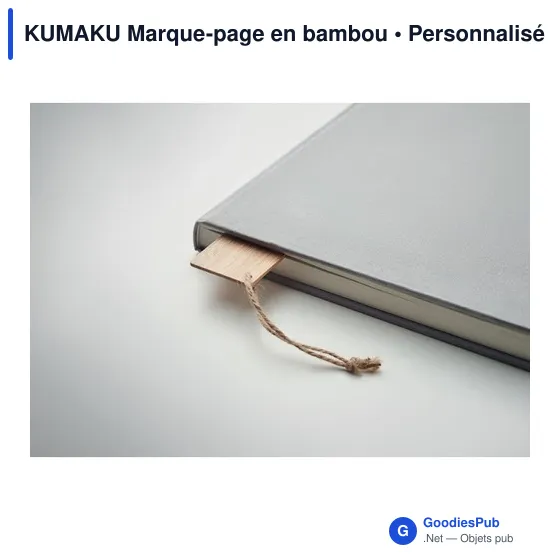 KUMAKU Marque-page en bambou - Image 4