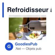 Refroidisseur à vin personnalisable KYWIE avec logo - Miniature 11